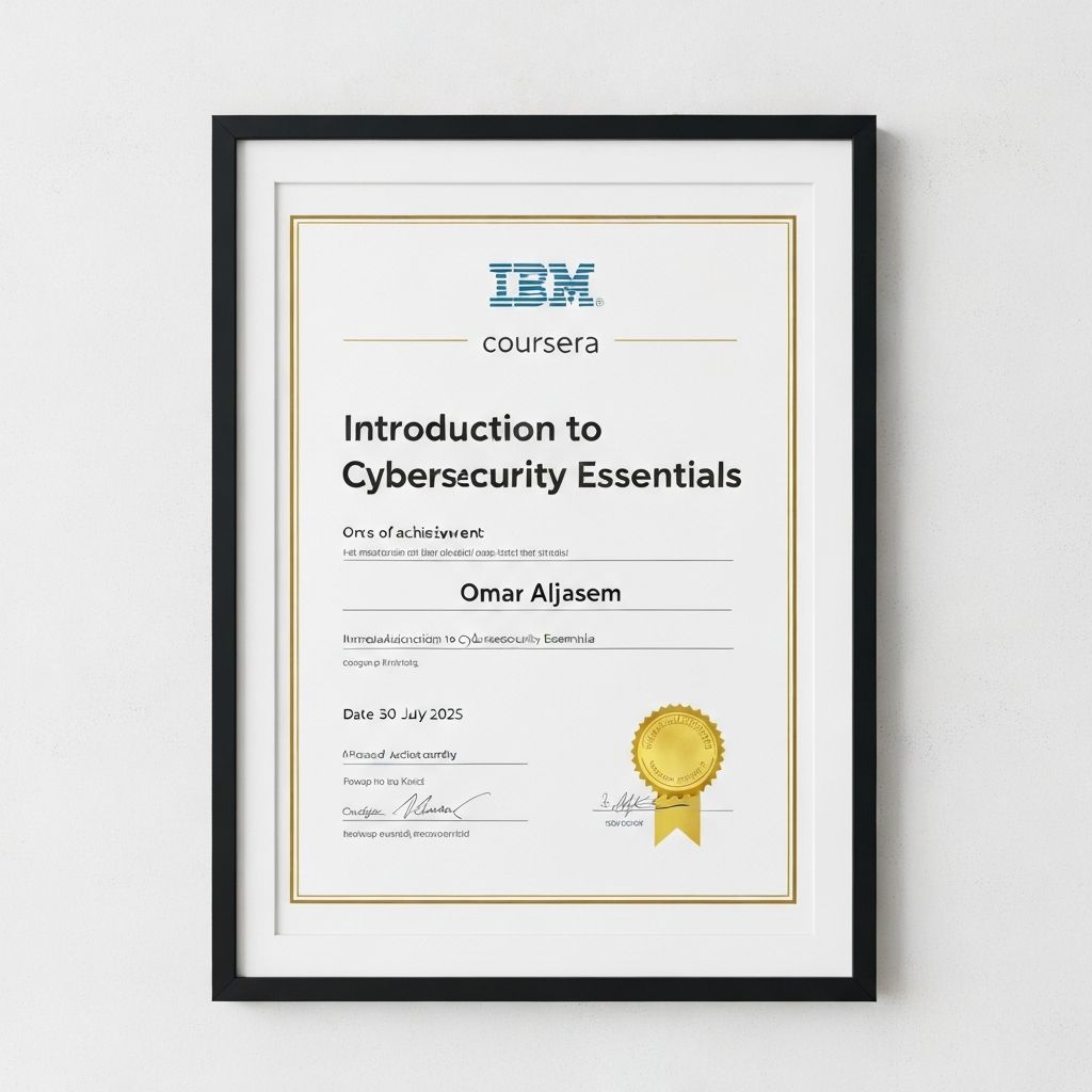 Introduction to Cybersecurity Essentials